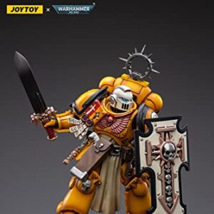 HUAXI DARK SOURCE(HAINAN)TECH JOYTOY WH 40K PRIMARIS Imperial FIST BLADEGUARD Vet 1/18 FIG