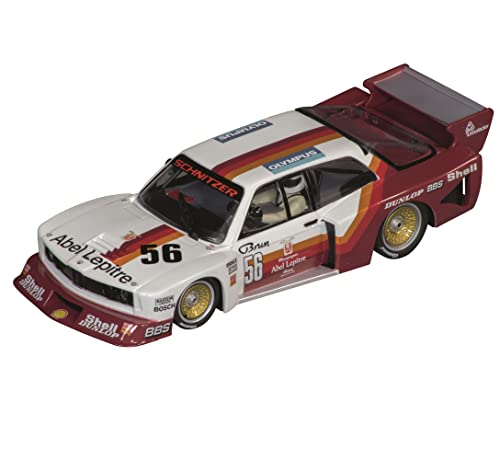 Carrera 31039 BMW 320 Turbo Flachbau Team Schnitzer No.56 DRM 1980 1:32 Scale Digital Slot Car Racing Vehicle Digital Slot Car Race Tracks