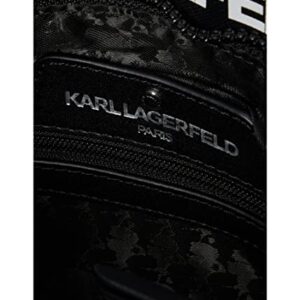 Karl Lagerfeld Paris Amour Crossbody Metallic Logo One Size