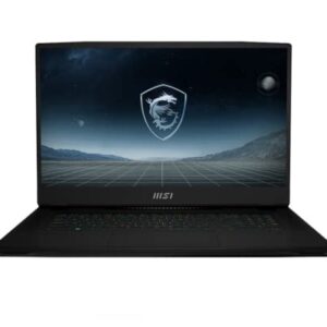 MSI CreatorPro X17 17.3" Professional Creator Laptop: Intel Core i7-12800HX RTX A3000 32GB DDR5 1TB NVMe SSD, 4K UHD 120hz 100% DCI-P3 , 2x Thunderbolt 4, Win11 Pro: Black A12UKS-060