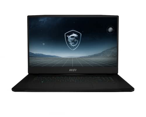 MSI CreatorPro X17 17.3" Professional Creator Laptop: Intel Core i7-12800HX RTX A3000 32GB DDR5 1TB NVMe SSD, 4K UHD 120hz 100% DCI-P3 , 2x Thunderbolt 4, Win11 Pro: Black A12UKS-060