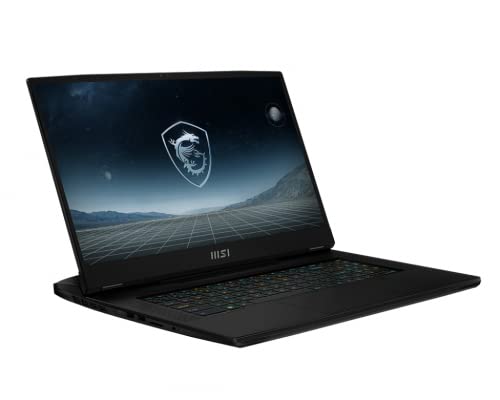 MSI CreatorPro X17 17.3" Professional Creator Laptop: Intel Core i7-12800HX RTX A3000 32GB DDR5 1TB NVMe SSD, 4K UHD 120hz 100% DCI-P3 , 2x Thunderbolt 4, Win11 Pro: Black A12UKS-060