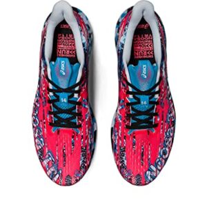 ASICS Men's Noosa TRI 14 Running Shoes, 10.5, Diva Pink/Black