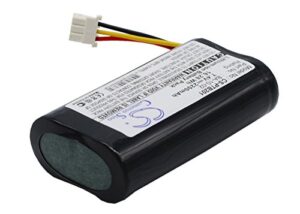 asdqw 2200mah/7.4v replacement battery for citizen ba-10-02 cmp-10 mobile thermal printer
