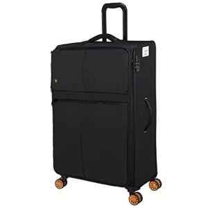 it luggage lykke 32" softside checked 8 wheel spinner, black