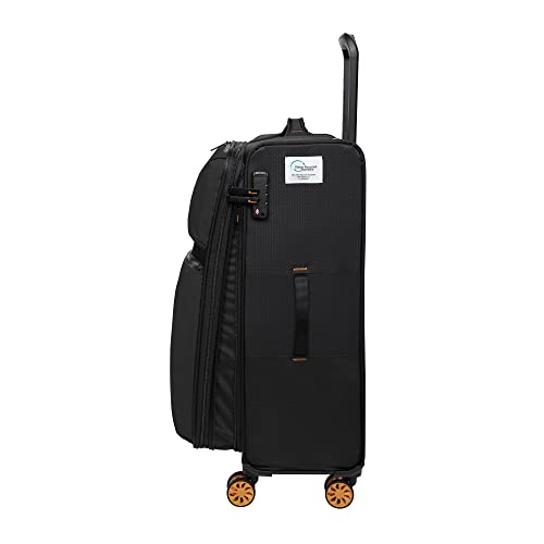 it luggage Lykke 32" Softside Checked 8 Wheel Spinner, Black