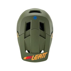 Leatt MTB Gravity 1.0 Men Full Face Helmet Fire XXL 63-64cm
