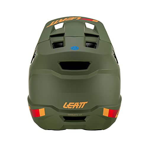 Leatt MTB Gravity 1.0 Men Full Face Helmet Fire XXL 63-64cm