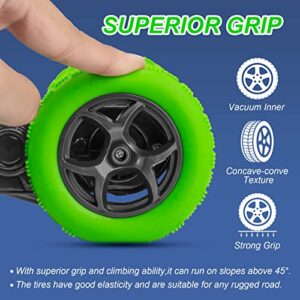 Remote Control Car RC Stunt Car for Kids, 4WD 2.4Ghz Double Sided 360° Rotating RC Car for Boys (Green)