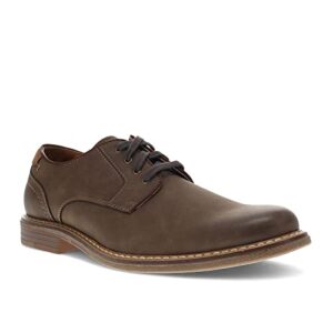 Dockers Mens Bronson Rugged Casual Oxford Shoe, Brown, 10.5 M