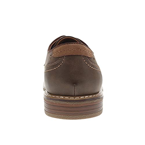 Dockers Mens Bronson Rugged Casual Oxford Shoe, Brown, 10.5 M