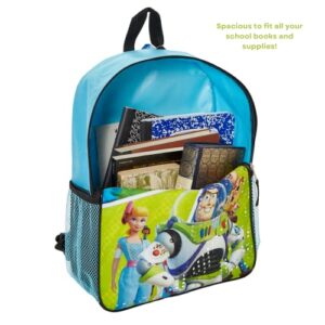 RALME Pixar Toy Story Backpack Set for Kids, 16 inch with Lunch Bag and Water Bottle