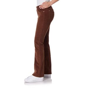 WallFlower Women's Size Flirty Curvy Flare High Rise Insta Stretch Juniors Jeans (Standard, Truffle, 20 Plus