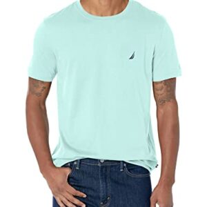 Nautica Men's J-Class T-Shirt, Reel Aqua, Large