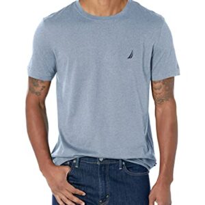 Nautica Men's J-Class T-Shirt, Deep Anchor Heather, Large