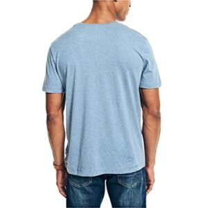 Nautica Men's J-Class T-Shirt, Deep Anchor Heather, Large