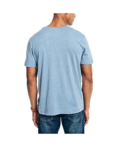 Nautica Men's J-Class T-Shirt, Deep Anchor Heather, Large