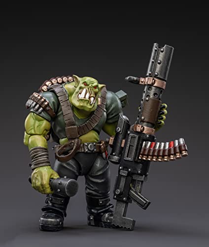 HiPlay JoyToy Warhammer 40K Ork Kommandos Snipa Boy Balrukk 1:18 Scale Collectible Action Figure