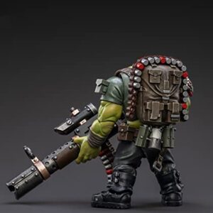 HiPlay JoyToy Warhammer 40K Ork Kommandos Snipa Boy Balrukk 1:18 Scale Collectible Action Figure