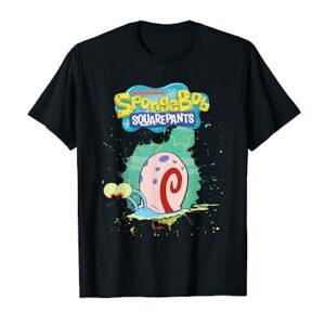 Mademark x SpongeBob SquarePants - Original SpongeBob Square Pants - Gary the Snail on Splash T-Shirt