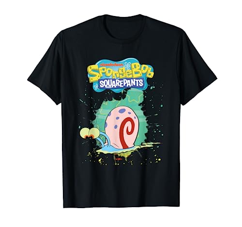 Mademark x SpongeBob SquarePants - Original SpongeBob Square Pants - Gary the Snail on Splash T-Shirt