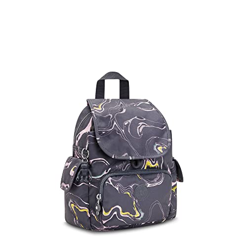 Kipling City Pack Mini Printed Backpack Soft Marble