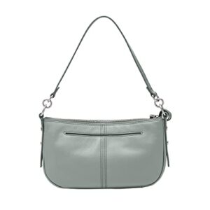 Fossil Women's Jolie Leather Small Shoulder Bag Purse Handbag, Smokey Blue (Model: ZB1685180)