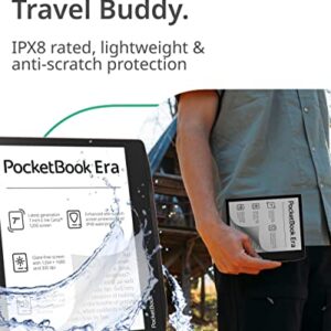 PocketBook Era E-Reader, Sunset Copper, 64GB | 7ʺ Glare-Free & Eye-Friendly Touch-Screen with E -Ink Technology | Waterproof | Text-to-Speech, Audio- & E-Book Reader | SMARTlight & Built-in Speaker