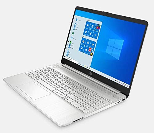 HP 2022 Newest 15.6" FHD IPS Touchscreen Laptop PC AMD 8-Core Ryzen 7 4700U 32GB DDR4 RAM 512GB NVMe SSD AMD Radeon Graphics HDMI WiFi AC BT USB-C Webcam Silver Windows 11 Pro w/RE 32GB USB Drive