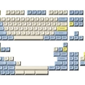 DROP MiTo MT3 Godspeed R2 Keycap Set, PBT Hi-Profile, Cherry MX Compatible with 60%, 65%, 75%, TKL, WKL, and Ortholinear Keyboards (Apollo Base Kit)