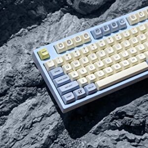 DROP MiTo MT3 Godspeed R2 Keycap Set, PBT Hi-Profile, Cherry MX Compatible with 60%, 65%, 75%, TKL, WKL, and Ortholinear Keyboards (Apollo Base Kit)