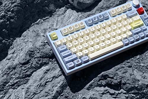 DROP MiTo MT3 Godspeed R2 Keycap Set, PBT Hi-Profile, Cherry MX Compatible with 60%, 65%, 75%, TKL, WKL, and Ortholinear Keyboards (Apollo Base Kit)