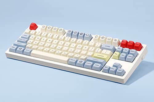 DROP MiTo MT3 Godspeed R2 Keycap Set, PBT Hi-Profile, Cherry MX Compatible with 60%, 65%, 75%, TKL, WKL, and Ortholinear Keyboards (Apollo Base Kit)