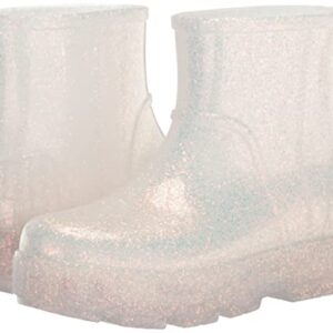 UGG Women's DRIZLITA Rain Boot, Glitter Glam, 9