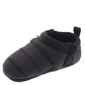 ugg baby tasman lta slipper, black, us 2-3 unisex infant