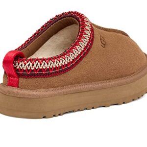 UGG K TAZZ Slipper, Chestnut, 1 US Unisex Little Kid