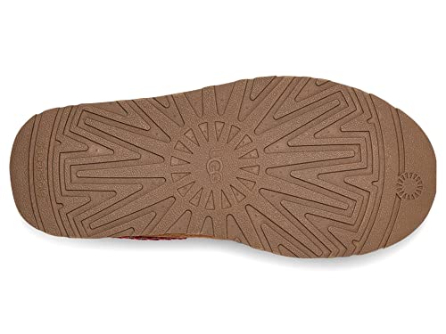 UGG K TAZZ Slipper, Chestnut, 1 US Unisex Little Kid