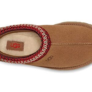 UGG K TAZZ Slipper, Chestnut, 1 US Unisex Little Kid