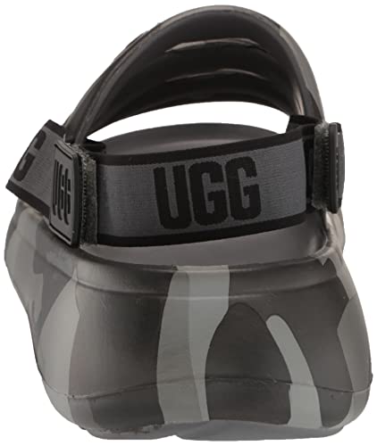 UGG Men's Sport Yeah CAMOPOP Slide Sandal, Black, 11