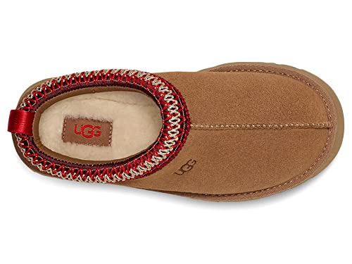 UGG K TAZZ Slipper, Chestnut, 6 US Unisex Big Kid