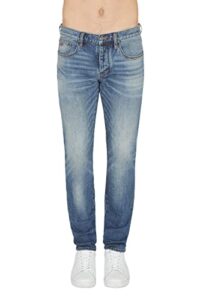 armani exchange five-pocket denim jeans indigo denim 32