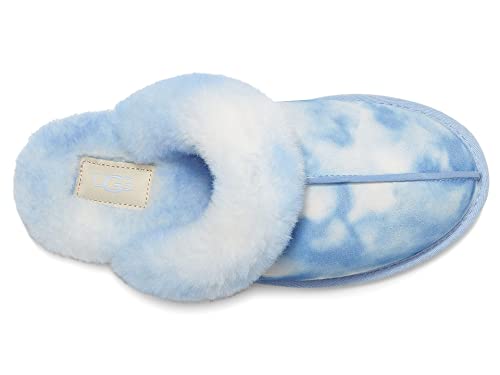 UGG Women's Scuffette II Watercolors Slipper, Cloudy Sky, 10