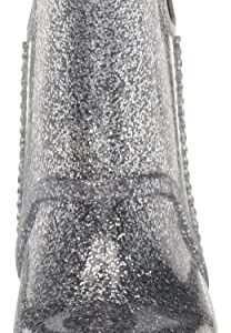 UGG T DRIZLITA Rain Boot, Glitter Grey, 11 US Unisex Little Kid