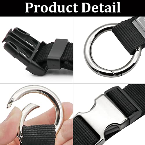 Add-A-Bag Luggage Strap Jacket Gripper, Luggage Straps Baggage Suitcase Belts Travel Accessories - Make Your Hands Free, Easy to Carry Your Extra Bags, (1x Black+1x Grey)