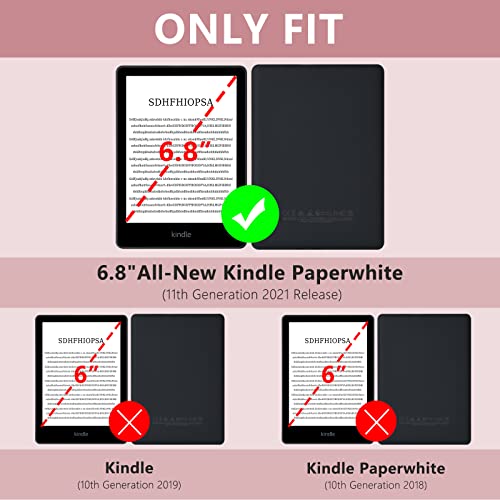 COO Case for 6.8” Kindle Paperwhite Premium Lightweight PU Leather Book Cover with Auto Wake/Sleep for Kindle Paperwhite 11th Generation 6.8" 2021 Released