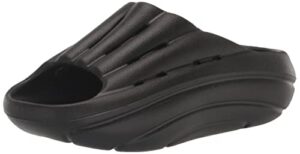 ugg women's foamo slide sandal, black, 8