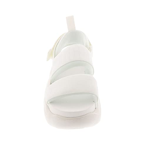 UGG Women's LA Cloud Sport Sandal, Bright White, 10