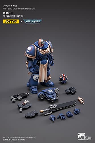 BLOOMAGE JOYTOY (BEIJING) TECH Warhammer 40K: Ultramarines Primaris Lieutenant Horatius 1:18 Scale Action Figure