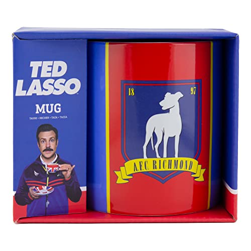 Paladone Ted Lasso Football is Life Extra Large Ceramic Coffee Mug | Officially Licensed Ted Lasso Merchandise