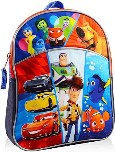 Toy Story Mini Backpack Kids Toddlers - Bundle with 11" Toy Story Preschool Backpack, Toy Story Drawstring, Stickers, More